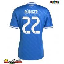 Camisa de Futebol Real Madrid Antonio Rudiger #22 Equipamento Alternativo 2025-26 Manga Curta